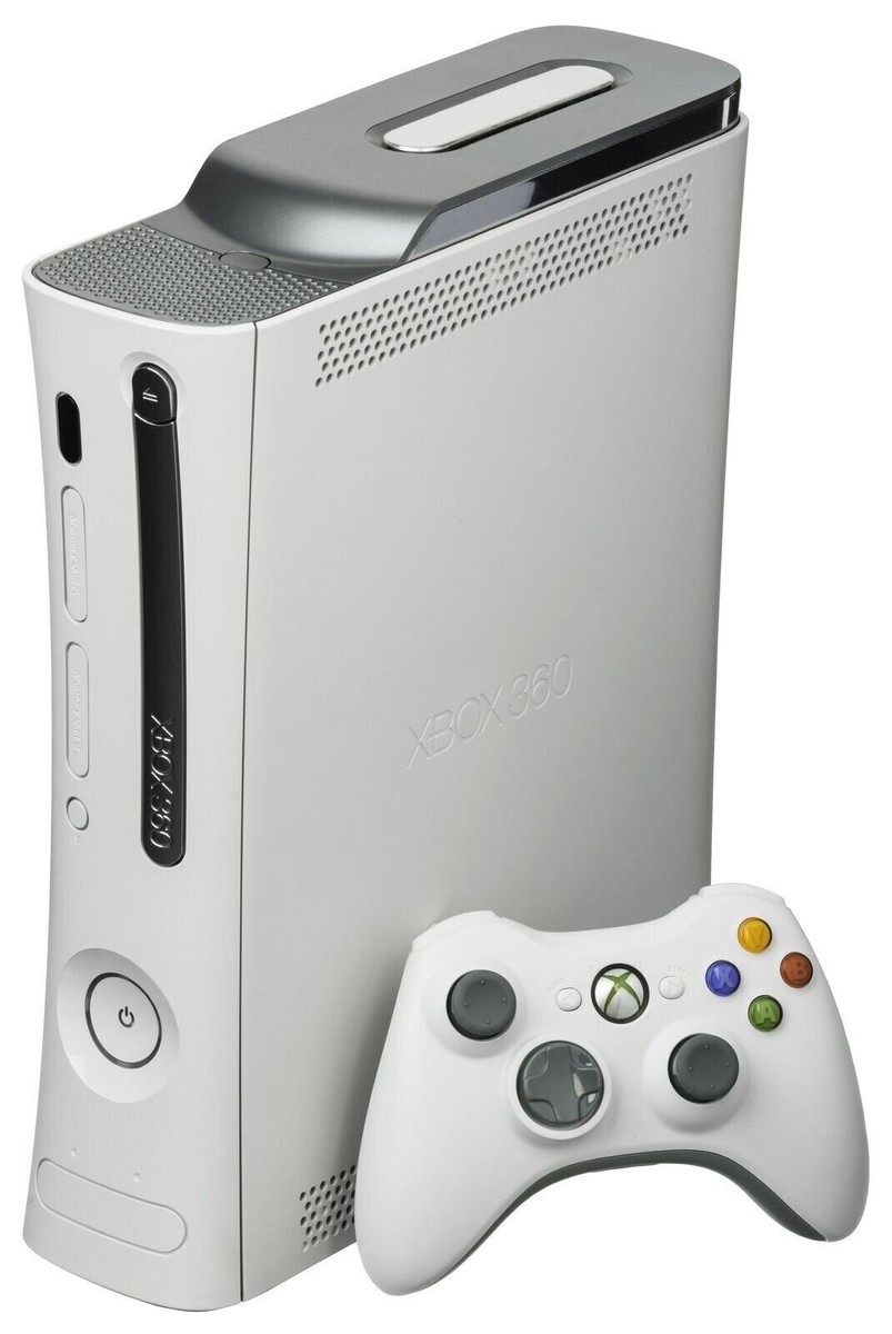 Authentic Xbox 360 Pro / Elite + Pick White Black 20GB 60GB 120GB
