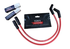 Iridium Spark Plugs & Red 8.5mm Wires 1999-2008 Harley H-D FLT FLH FLHT FLTR