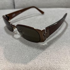 GIANNI VERSACE Brown Frame Black Lens Sunglasses