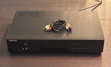 Samsung DVD-V9800 DVD VHS Player Combo - No Remote - TESTED WORKS GREAT