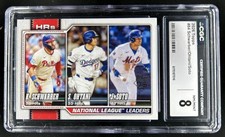 2026 Topps Shohei Ohtani Kyle Schwarber Juan Soto League Leaders #84 CGC 8