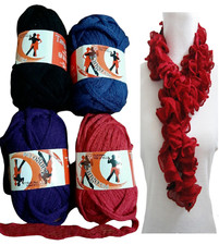 GOMITOLO LANA CUCIRINI TRE STELLE TANGO FILATO PER FERRI E UNCINETTO ARRICIATO