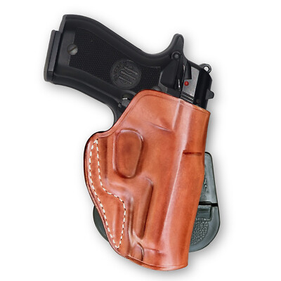 OWB Paddle Holster Open Top For Beretta 80X Cheetah .380 ACP 3.9'' Barrel #1672#