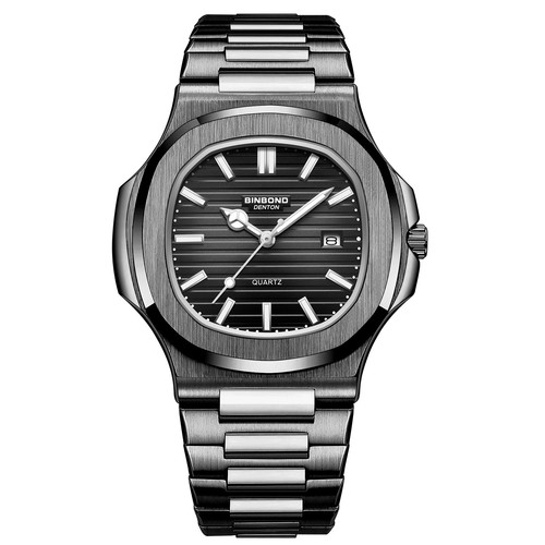 Orologio da uomo di lusso vetro zaffiro meccanico automatico orologi da polso automatico - Foto 28 di 29