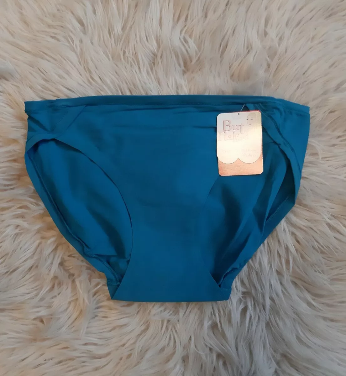 Spanx But Naked Next to Notting Bikini Brief Really Teal One Size fits All  1579