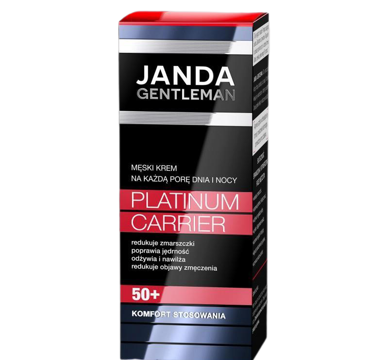Janda Gentleman Platinum Carrier 50+ Anti Wrinkle Firming Nourishing Cream 50ml
