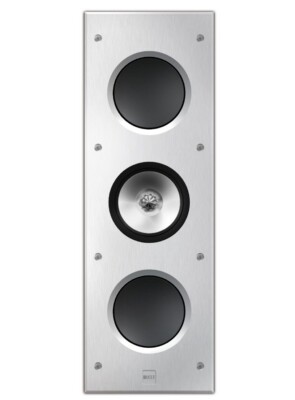 KEF Ci R Series THX Ultra2 In-Wall Speaker- Silver