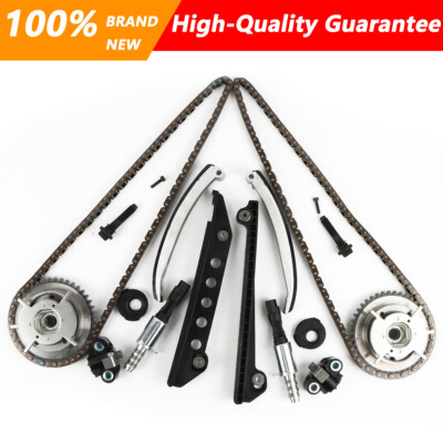 Timing Chain Kit Cam Phaser VCT Selenoid Fit 2005-2010 Ford 4.6L TRITON 3-Valve