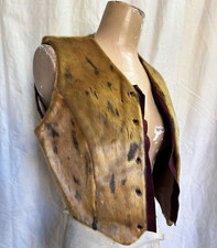 Antique Vintage Men's Women's Unisex Alaskan Fur Vest Workwear