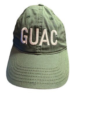 GUAC Guacamole Java Burrito Savannah Georgia GA Embroidered Hat Cap Strapback