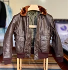 Irvin B. Foster & Sons Sportswear Co. MIL-J-7823A G-1 Flight Jacket – Size 42 - Foto 2 di 11
