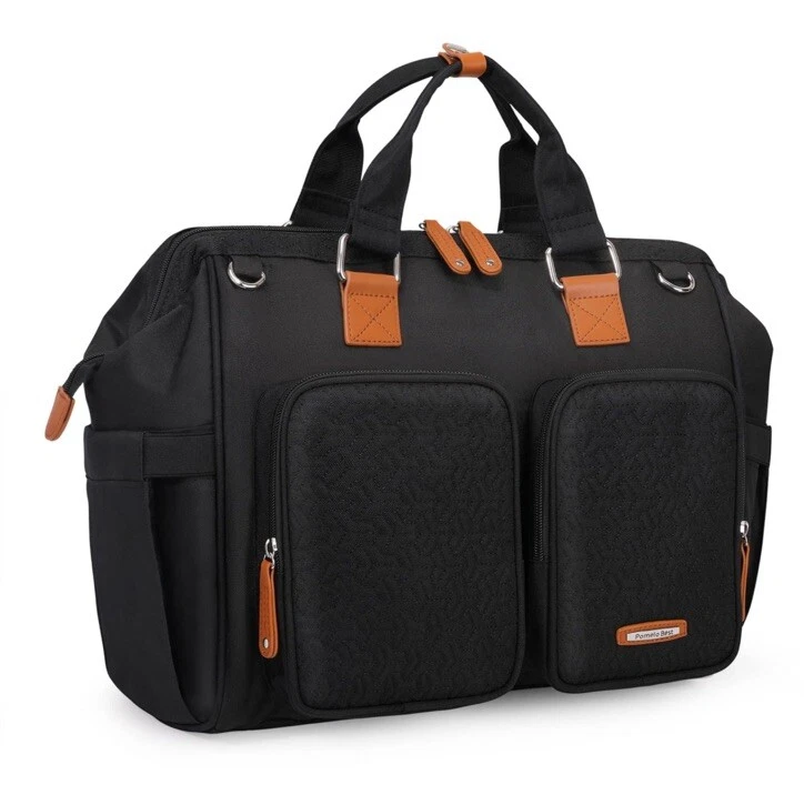 POMELO BEST BABY CHANGING BAG WITH PRAM CLIPS AND CHANGING MAT