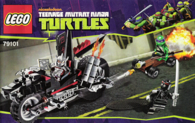 シレテン Lego Shredder's Dragon Bike 79101 Teenage Mutant Ninja Turtles