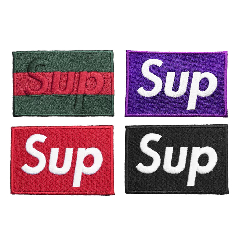 gucci embroidered logo