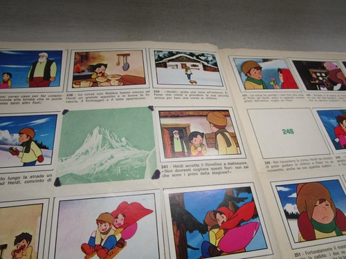 (83)-ALBUM FIGURINE- HEIDI - PANINI 1978 - CON 392/400 - DA RECUPERO - Foto 6 di 9