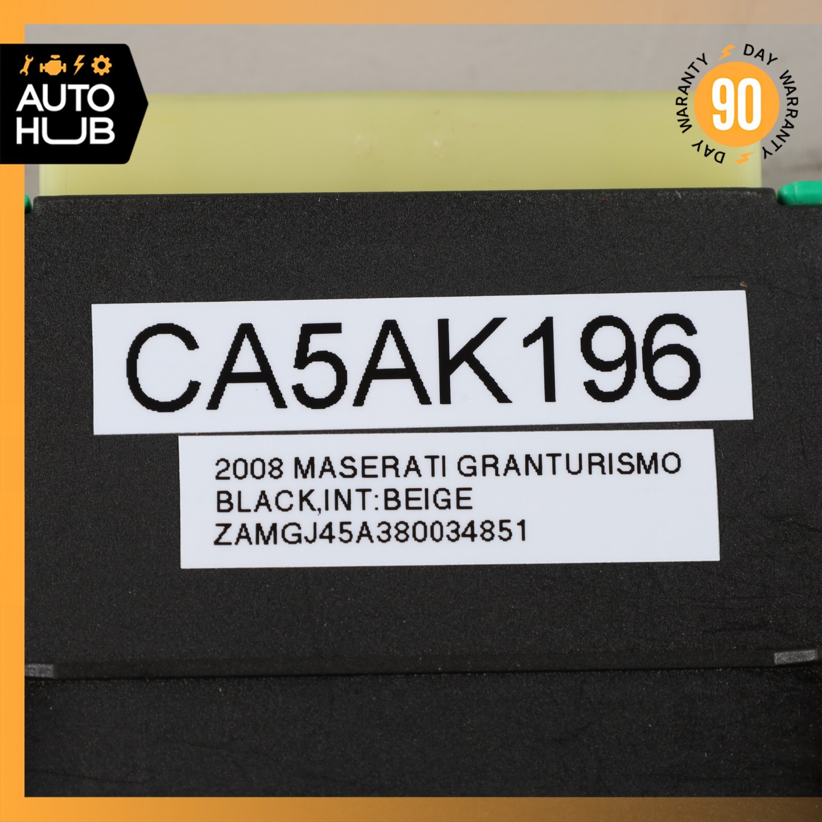 02-19 Maserati GranTurismo 4200 Coupe Seat Easy Entry Control Module ECU OEM