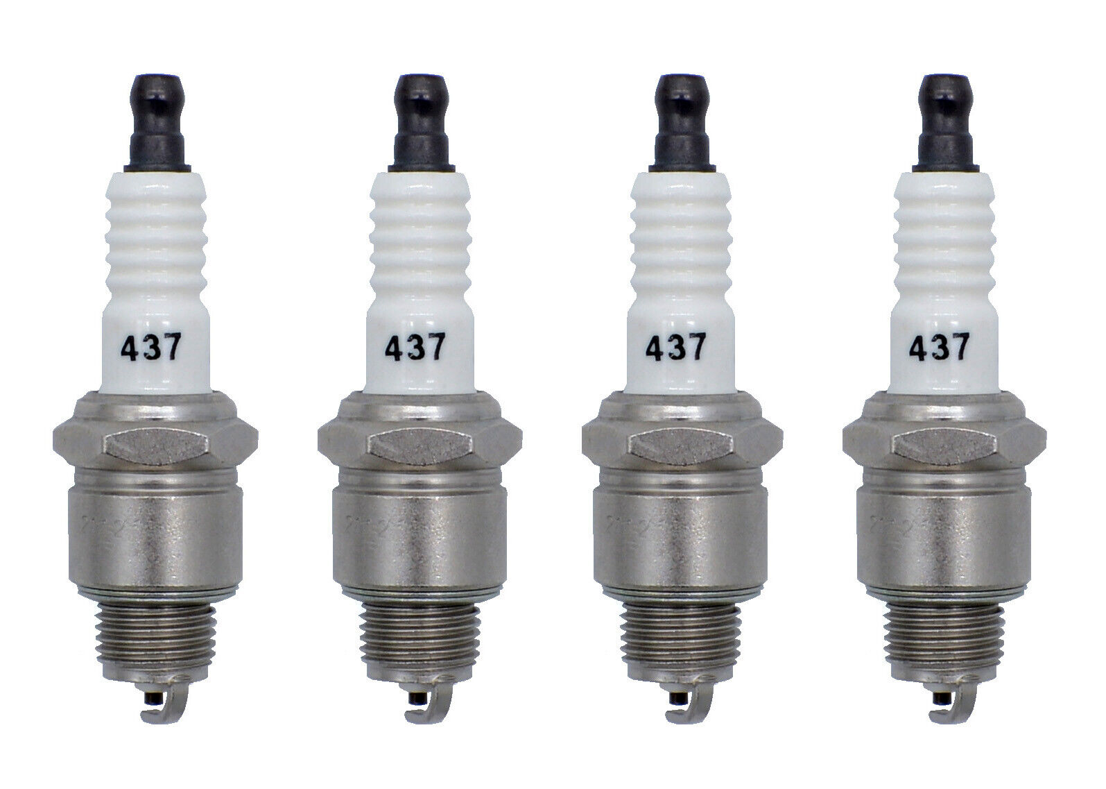 Autolite 437 Spark Plugs Ford Tractor 2N 9N 8N 4000 501 900 901 NAA AL437 QTY 4