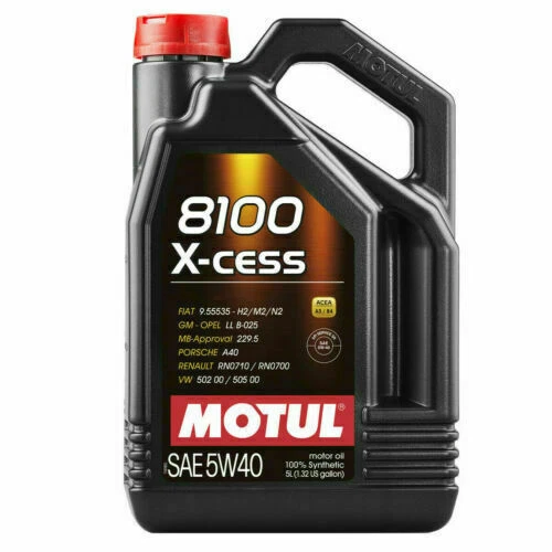 Aceites de motor sintéticos 5W40 5 L para vehículos