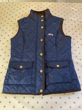 Ladies Magee Abbey 1866 Navy Quilted Gilet Size 10 Uk Hardly Worn