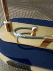 Gemstone natural stone globe letter pen holder desk stand caddy set — photo 4