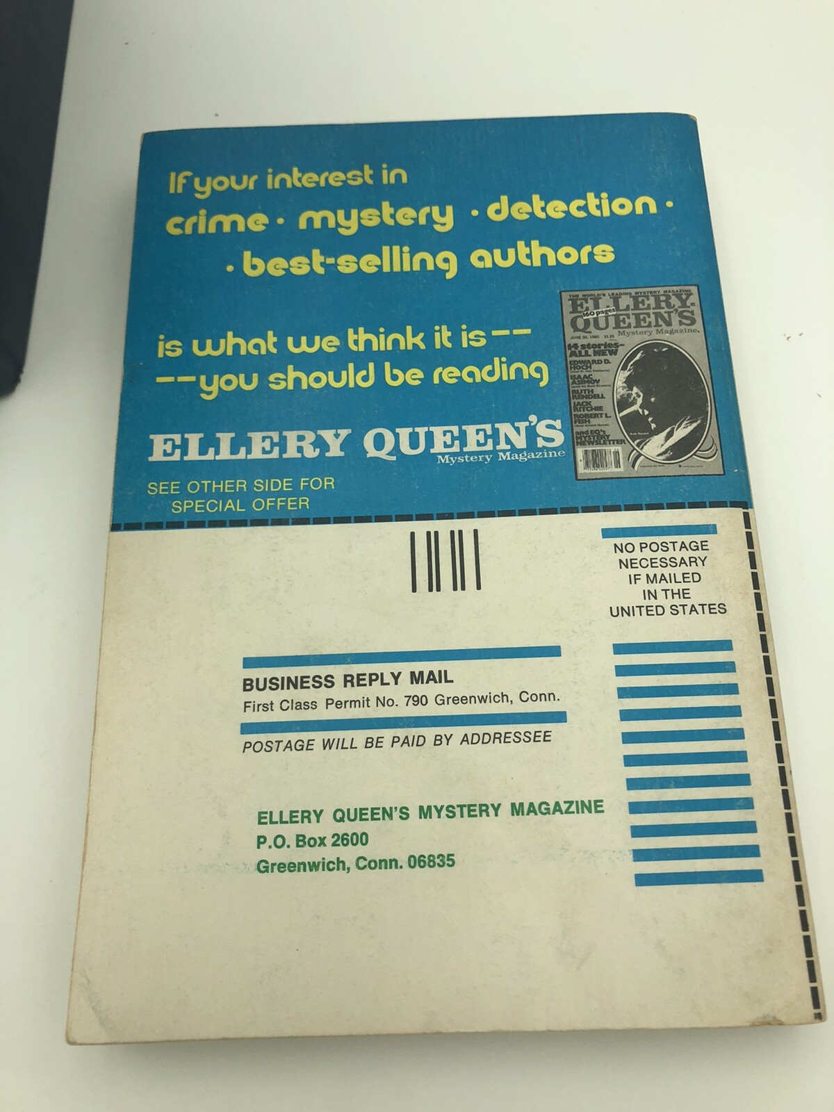 Lot Of 2 Elbery Queen Books, 1 HC, 1 PB, HC Has 5 Novels ——323——