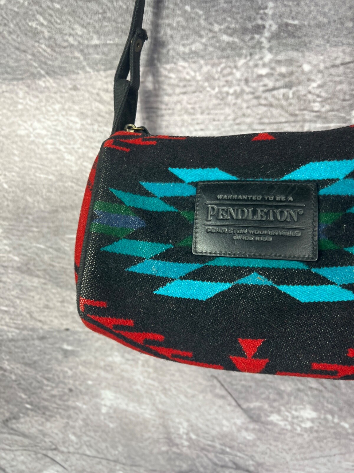 Pendleton Dopp Wool Crossbody Bag - image 9