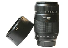 Tamron 70-300mm AF Di LD Macro Zoom Lens w/ +6 Star Filter for Nikon - AF Motor