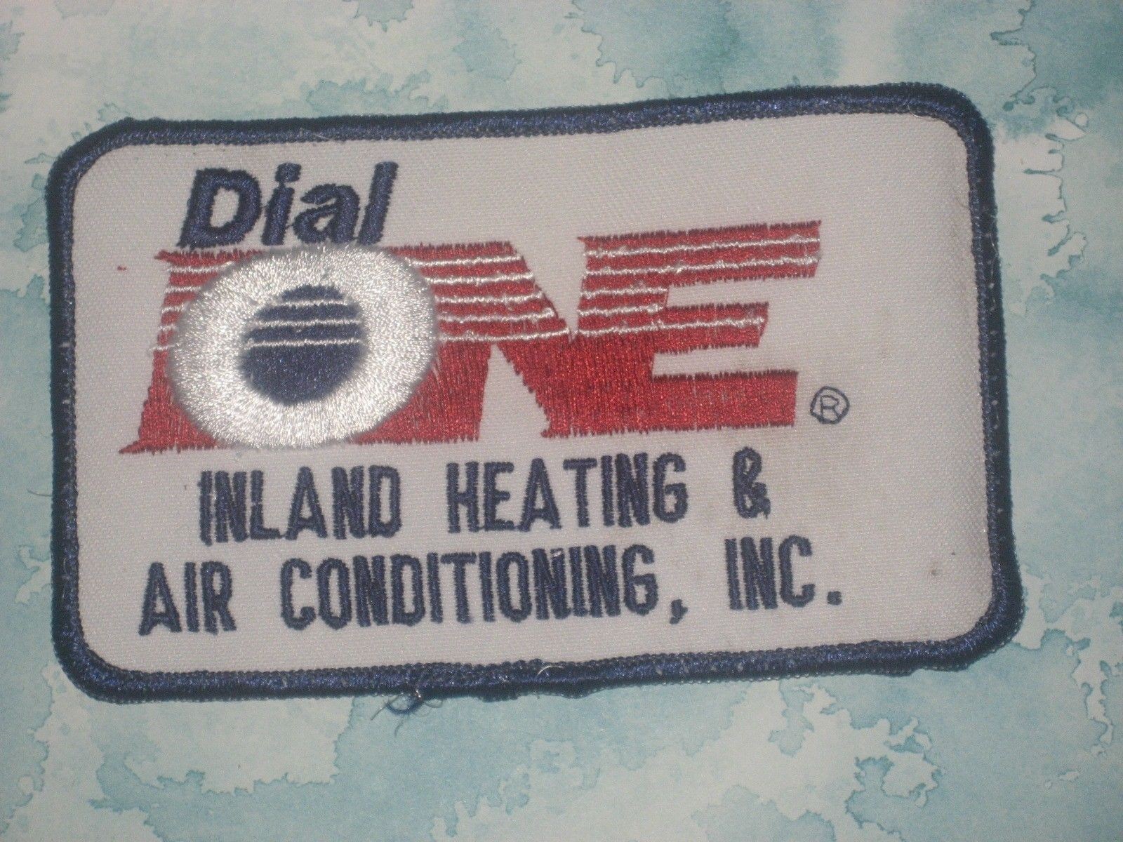 Dial One Inland Heating u0026amp; Air Conditioning Inc Patch - 5u0026#034; x  3u0026#034; | eBay