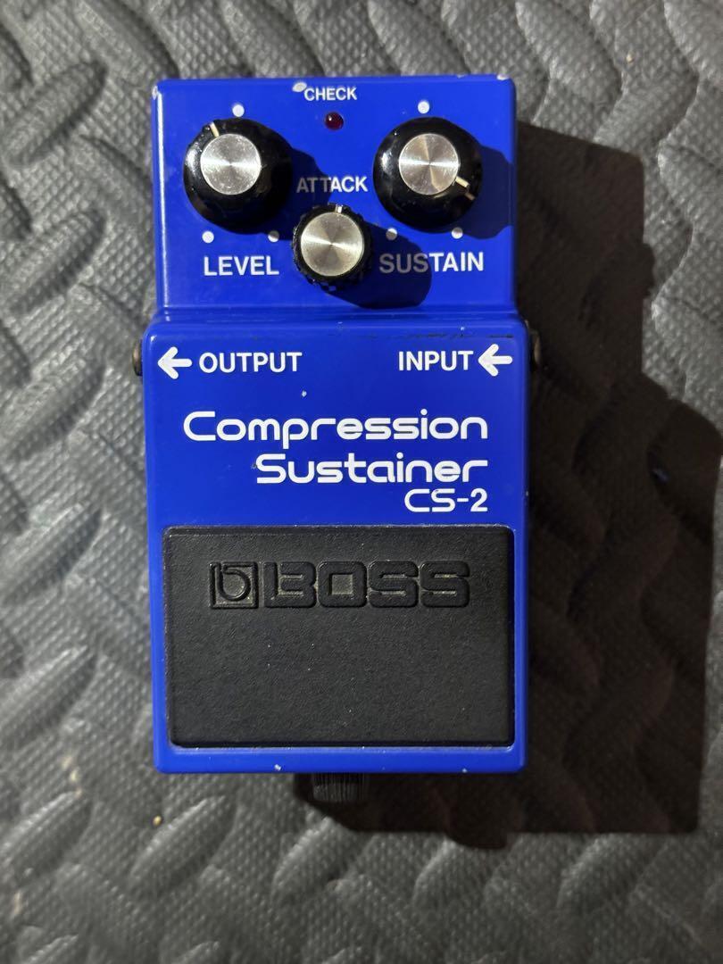 BOSS CS-2 Compression Sustainer Guiter Effect Pedal | eBay