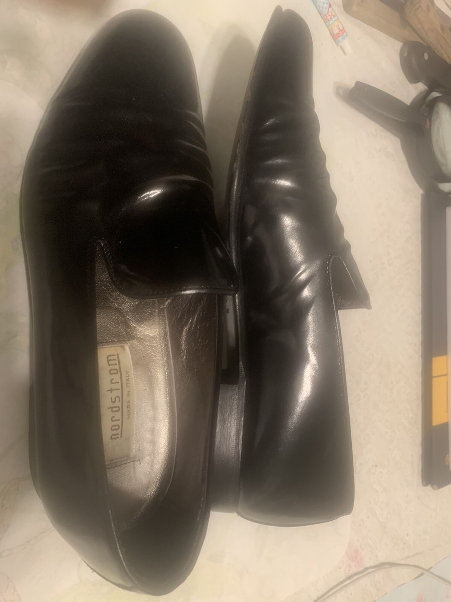 John W NORDSTROM Slip On Black Patent Leather sz.9 1/2 M | eBay display picture 2