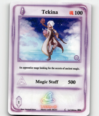 Akora TCG Tekina Spellbound Wings [1st Edition]