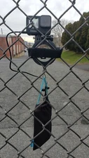 Universal GoPro Hero Action Cam H&LStrap Chain Link Fence BackStop Mount iPhone