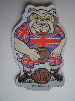 RAZAMATAZ 1993 * Aufnäher Patch * Fußball England Bulldogs Football * Rarität