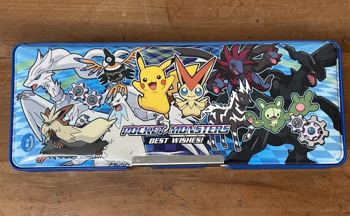 Pokemon Center Pencil Case Pocket Monsters Nintendo Double