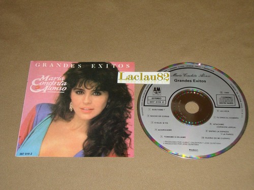 Maria Conchita Alonso Grandes Exitos 1989 Am Records Mexico - 第 1/3 張圖片