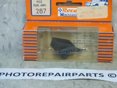 Roco Minitanks (NEW) 1/87 Modern US M-10 2 Ton Munition Trailer  Lot #6680 