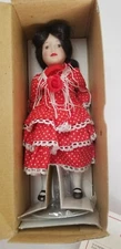 Dolls Of The World Danbury - Carmen - Spain - 9" Doll W Stand MIB & COA