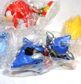 Set of 5 - 5" Sonic the Hedgehog Video Game Movie Action Figures