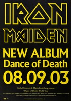 Iron Maiden - New Album, 2003 | Konzertplakat | Poster