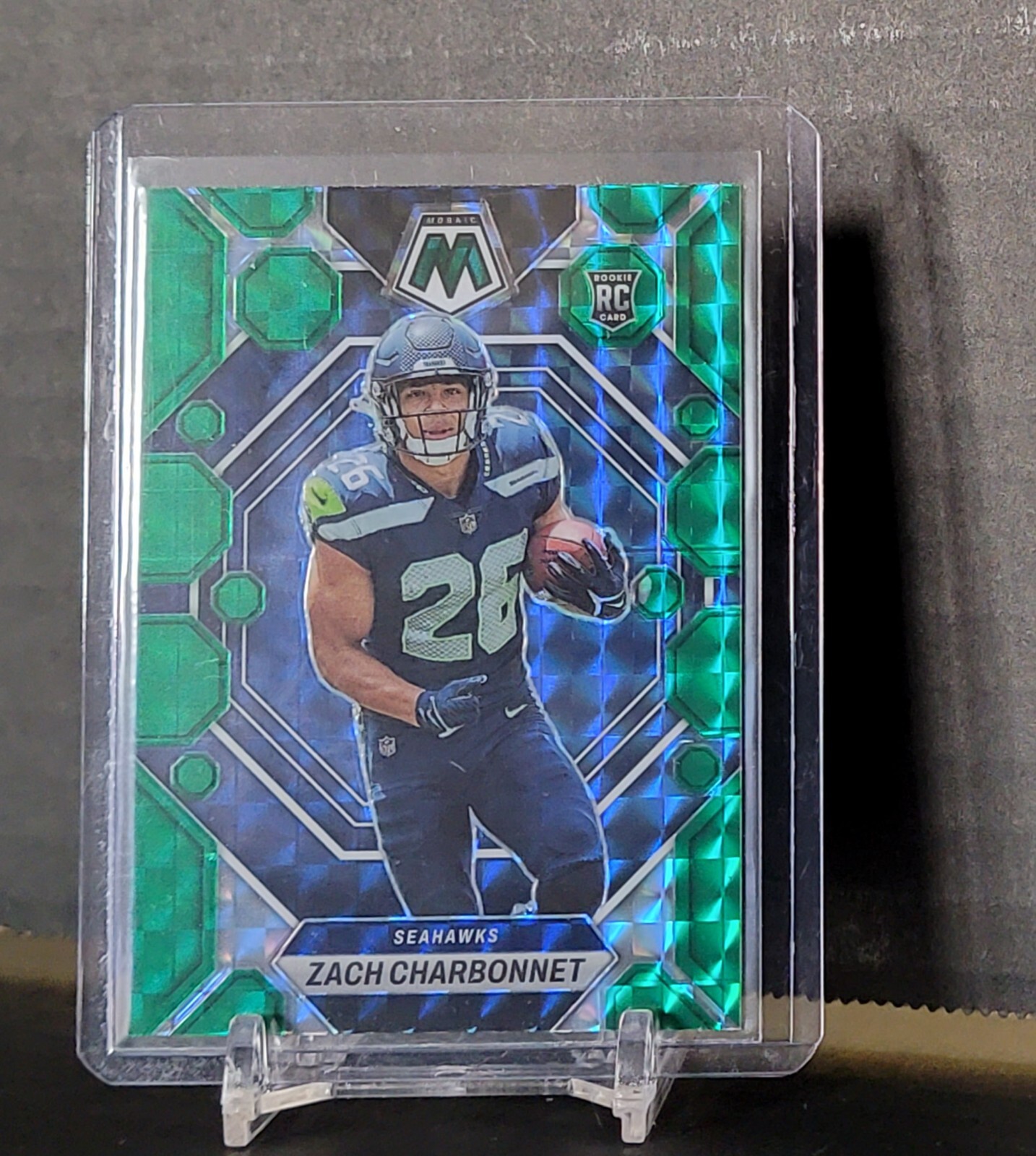 2023 Mosaic Green Mosaic RC Seahawks Zach Charbonnet #379