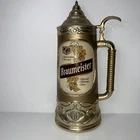 Vintage Braumeister Beer Plastic Stein Sign Bar Man Cave Brewing Keg Tavern
