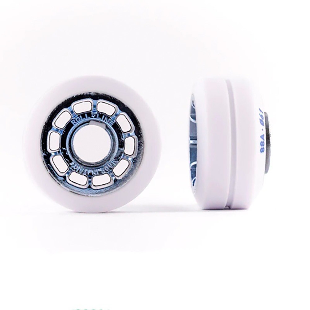RollLine Ice Dance Roller Skate Wheels (Set of 8, 61mm) eBay