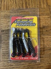 Johnson Swimming Paddletails 2” 1/4 Ounce-Brand New-SHIPS N 24 HOURS