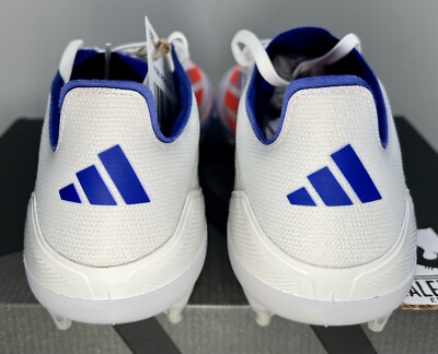 adidas F50 Pro FG Cloud White Solar Red Lucid Blue | Men's Size