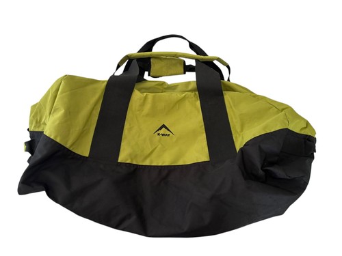 K-WAY Gearbag XL Green Duffel Bag Weekend Luggage Duffle