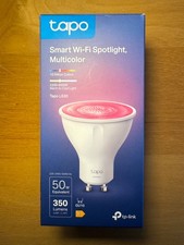 Tapo L630 Smart Wi-Fi Light Bulb, Multicolour - GU10 Fitting