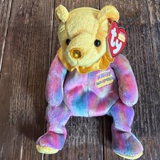 Ty Beanie Baby  NOVEMBER The Birthday Bear 7.5" 2001