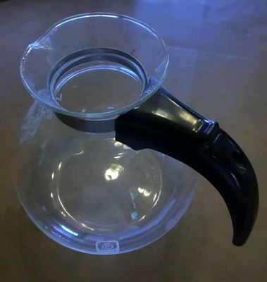 Schott Duran Whistling Kettle 12 Cup Glass Tea Coffee Pot Germany No Lid