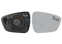 Spiegelglas AußEnspiegel Hagus VAN Wezel 1908836 Konvex Beheizbar FüR Ford Kuga