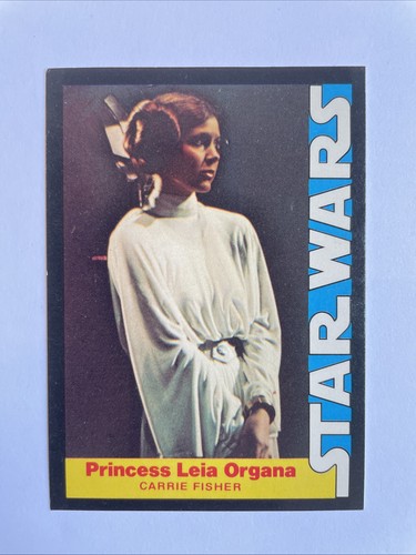 1977 Wonder Bread Star Wars #3 Princess Leia Organa — TAG (grade unconfirmed)